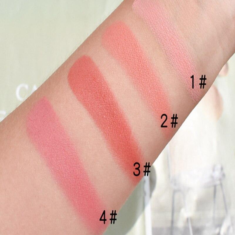 4 Colors Blush Long Lasting Face Blusher Love Palette Soft Powder Smooth Texture Professional Women Makeup