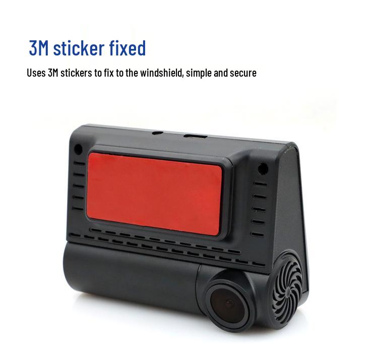 4K Двойной автомобильный видеорегистратор с GPS, WiFi и камерой ночного видения