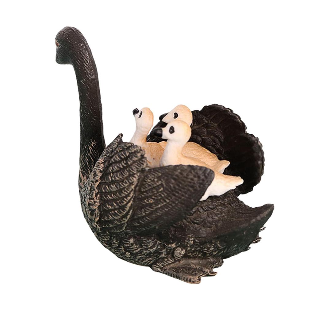2-6 шт. миниатюрная статуэтка лебедя декоративные элементы для кухни спальни