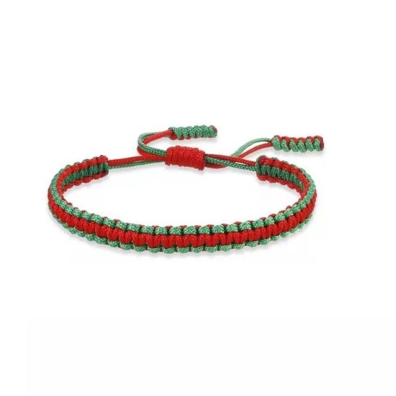 Этнический тибетский буддийский плетеный амулет разноцветные браслеты и браслеты для женщин и мужчин ручной работы веревочный браслет-подвеска Будды друг