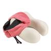 U Shaped Memory Foam Travel Pillow Neck Support Cushion Without Carry Bag Ear Plugs Mask