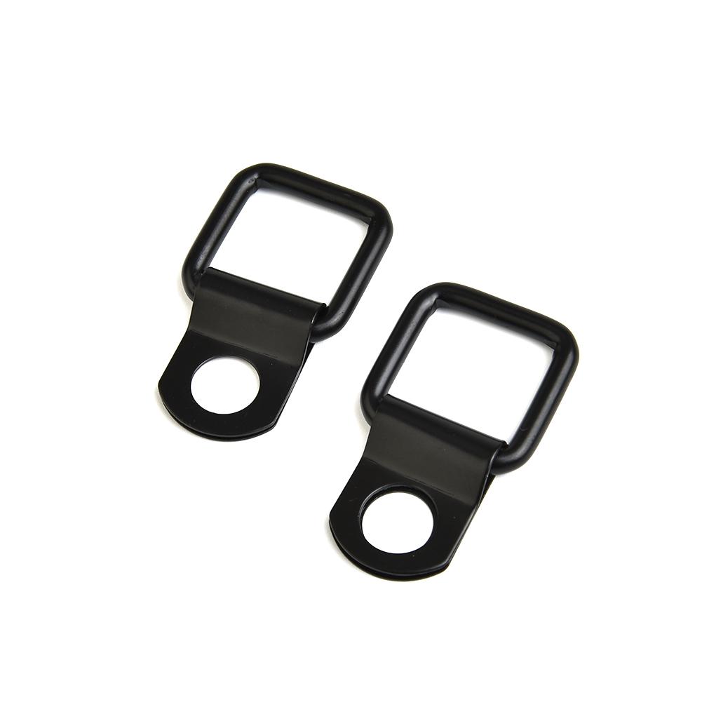 Крюк с D-образным креплением, практичный, антикоррозийный, металлический, точечный, сменный, 6 шт., аксессуары, черное крепление, прочный