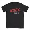 Мужские футболки Группа Nofx Новинка Хлопковая футболка Футболки с коротким рукавом Унисекс Футболка