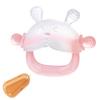 Детский прорезыватель для зубов кролик жидкий силикон жевательная игрушка еда успокаивающая кипяченая безопасная пустышка Fo F1A5