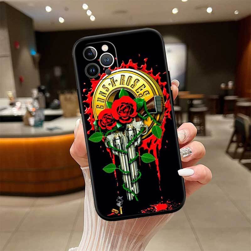 G-guns R-roses Ударопрочный чехол для телефона для Redmi Note 8 8T 9 9A 9C 9T 9S 10 11 11S 10C 10X 10A 10T Pro Max Plus Prime