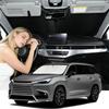 Солнцезащитная шторка для Volkswagen Tiguan 2018-2024 2025 2026, Чехол на лобовое стекло, 4-слойная шторка для переднего окна, Индивидуальная посадка, Солнцезащитный козырек Tiguan 240T