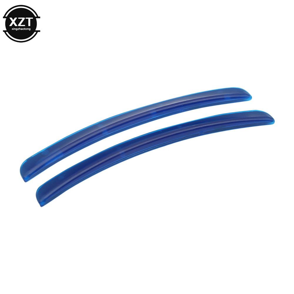 2 шт. универсальная мягкая наклейка на крыло автомобиля, наклейка на арку, защитная накладка на вентиляционные отверстия, противоцарапающая полоса, брызговики, автомобильные аксессуары