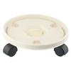 Flowerpot Base Roller Plate Sturdy Support with Degree Rotating Wheels