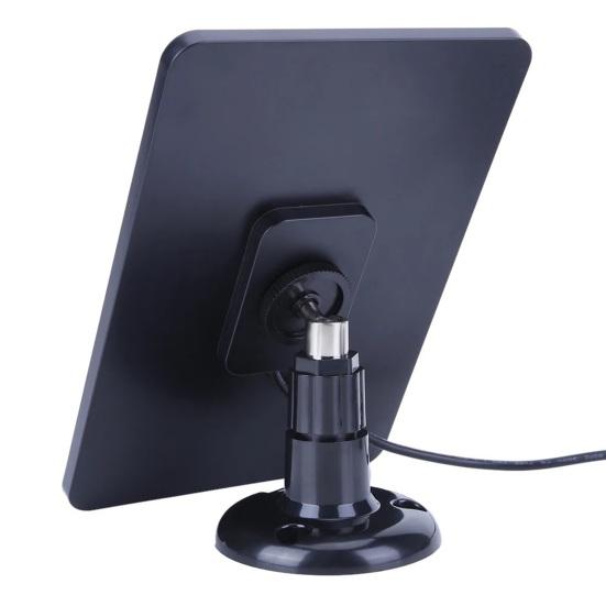 Солнечная панель 4 Вт 5 В для зарядки камеры Ring, водонепроницаемая для использования на открытом воздухе