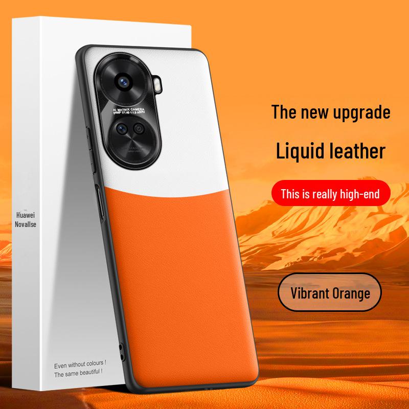 Защитный чехол из жидкой кожи для мобильного телефона Huawei Nova 11 SE, защита от падений, возможна доставка по одной штуке.