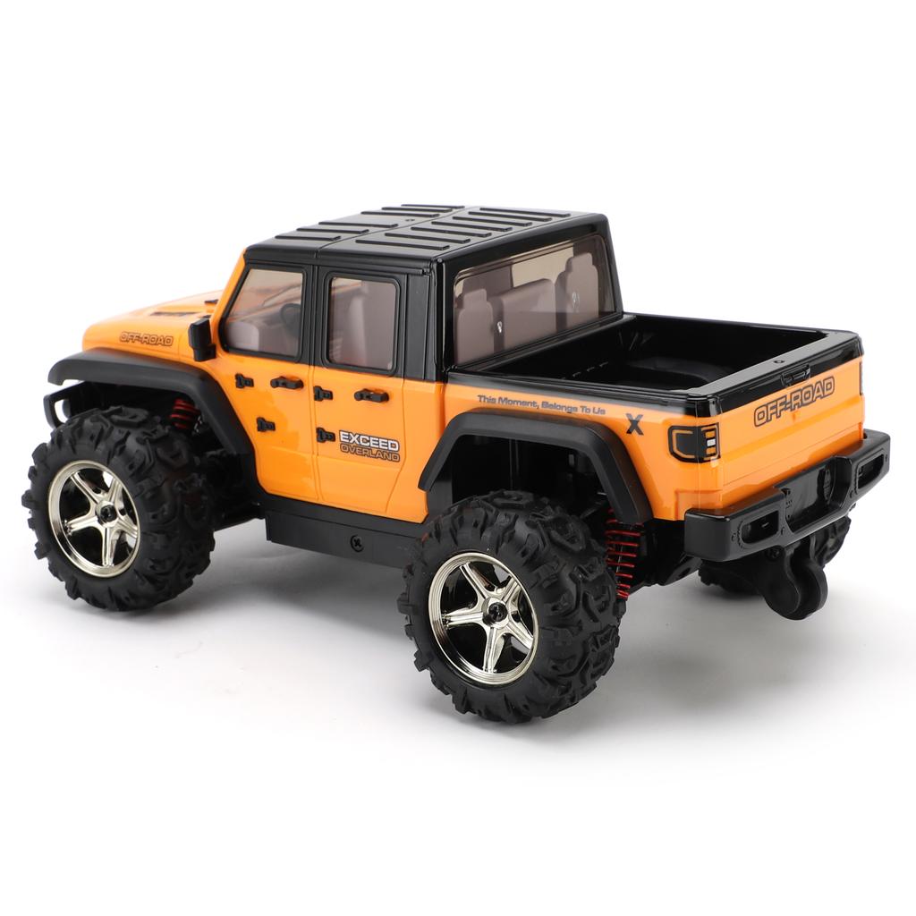 Remote Control Car, 2.4GHz 4WD High Speed 35KPH Crawler Toy, 1:20 Scale Electric Off Road Vehicle with LED Headlights