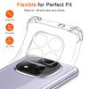 Case for Xiaomi 14T Pro Redmi Note 14 13 Pro Plus 4G 5G Poco C75  Transparent Shock with Soft Tpu Silicone Thin Anti-shock Case