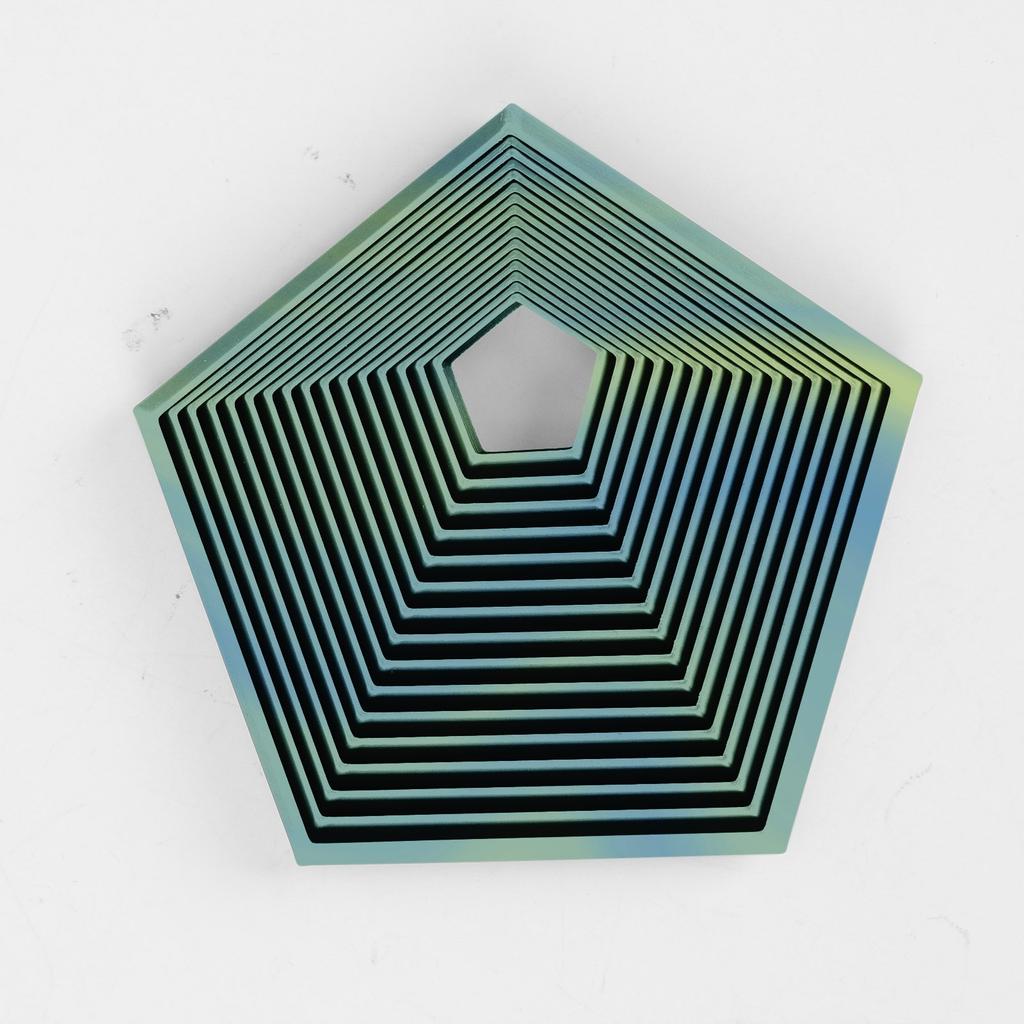 3D Printed Pentagonal Toys For Children And Adults, Focused Toys For Stress Relief And Relaxation