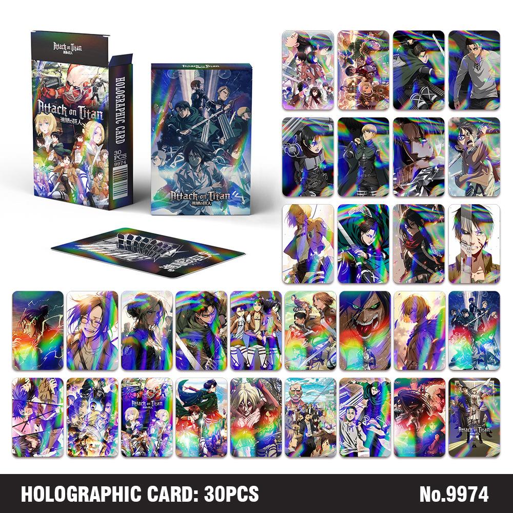 30 шт./набор Аниме LOMO Карточки Двусторонние HD Цветная Печать Коллекция Картин Карточки Подарки