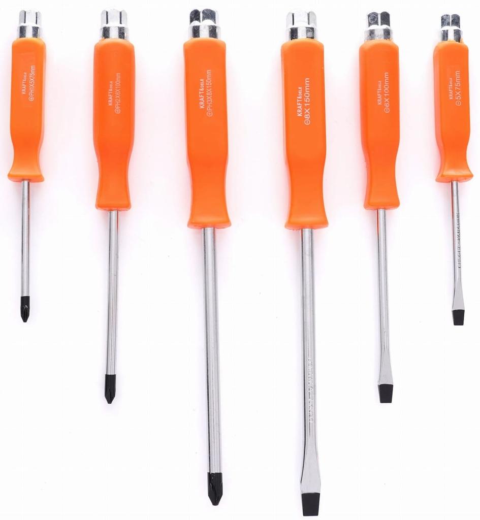 6-piece tamping screwdrivers KD10949