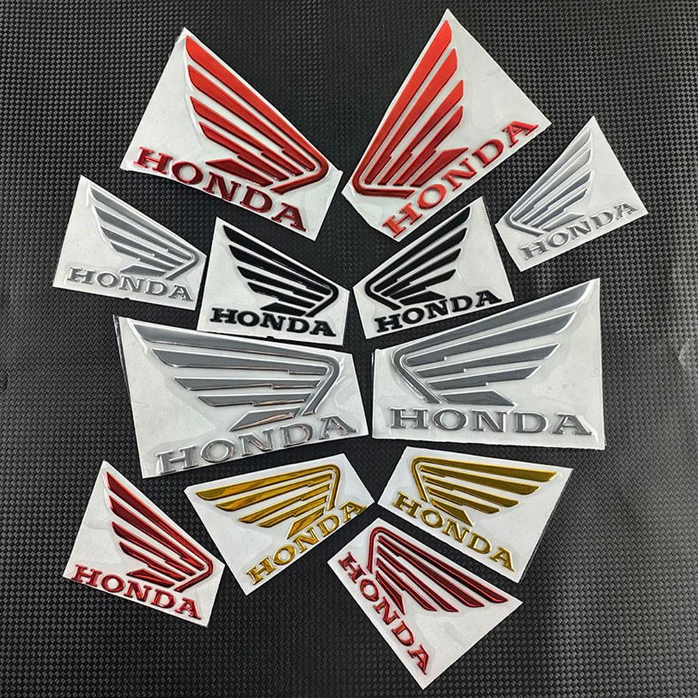 Honda Motorcycle Personalized Modification Accessories Wings Decals CB400X 300R Vario125 150 3D Soft Adhesive Stickers