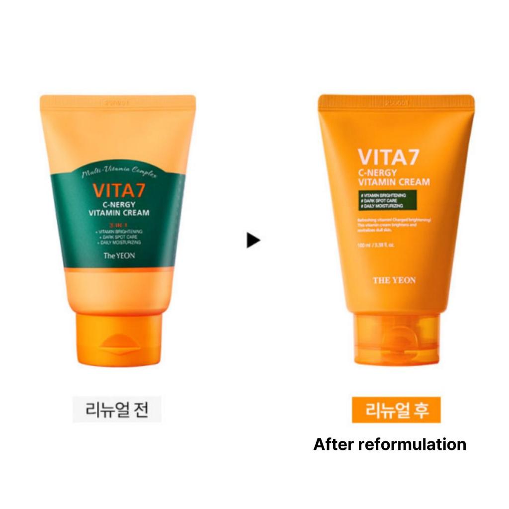 TheYEON Витаминный крем Vita7 C-Nergy 100 мл