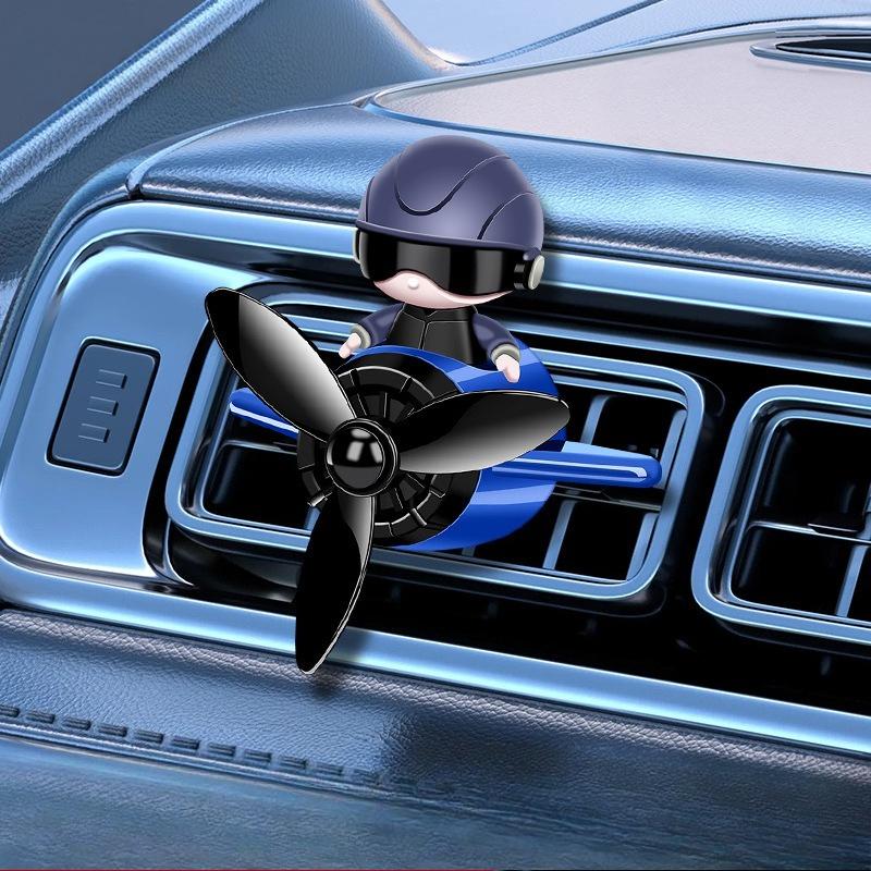 Универсальный автомобильный освежитель воздуха для всех лет, форма астронавта и самолета, милый мультяшный космонавт, зажим для вентиляционного отверстия автомобиля, декорация