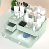 Countertop Storage Box Makeup Organizer with Drawers Large Capacity Smooth Edge Burr-Free Storage Container Cabinet Shelf Organizer