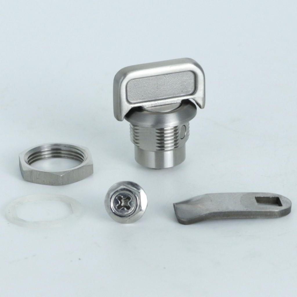 IP65 Stainless Steel Mini Wing Handle Quarter Turn Cam Latch 16x14 Cutout for Equipment Cover and Cabinet Door