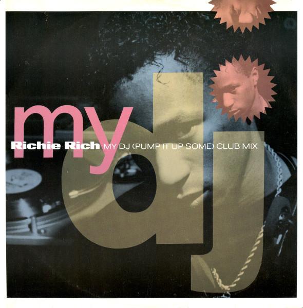 12-дюймовая пластинка RICHIE RICH - My DJ (Подкачай немного) (Клубный микс) GEET7 Gee Street 1988 Великобритания Танцевальная и Электронная Б/У