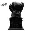 3D Printed Sports Decor Boxing Glove Desk Figurine Never Give Up Inspirational Motivational Desktop Perseverance Statue Resin Encouragement for Home
