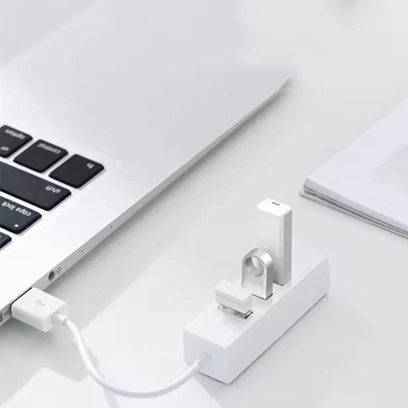 Концентратор USB 2.0 Multi Expander Hub USB Splitter Power Adapter High Speed 4 Port In One для ПК Компьютерные аксессуары