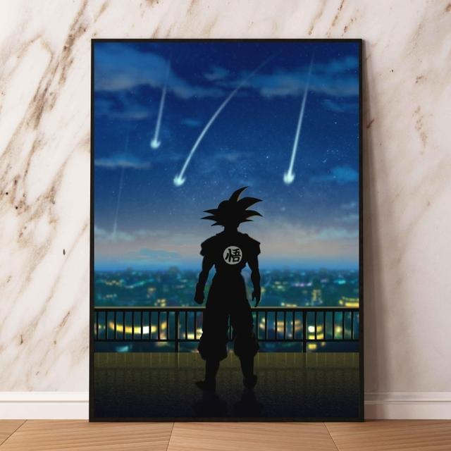 Японская аниме картина маслом Dragon Ball Carot Manga картина классическое настенное художественное украшение на день рождения