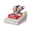 Enesco Микки Минни x x 11см Статуэтка/Фигурка "Disney Traditions" и Сани, Размер 12.5 9.5 (DTR6008972)