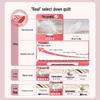 LOVO 95% White Goose Down Comforter Series