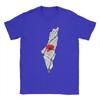 Men's T-Shirts Palestine Map Keffiyeh and Poppy Awesome Cotton Tees Short Sleeve  T Shirts O Neck Clothing New Arrival