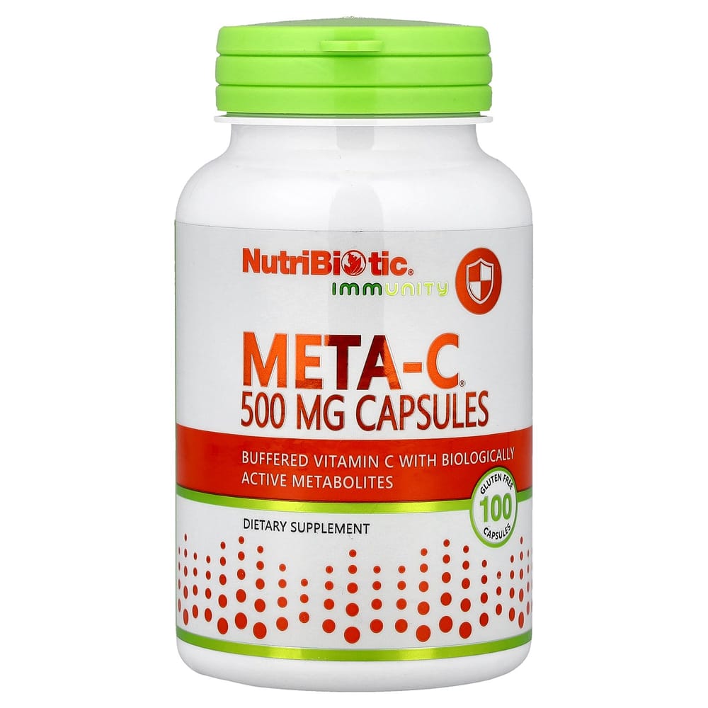 NutriBiotic Meta-C 500mg Capsules, 100 Count
