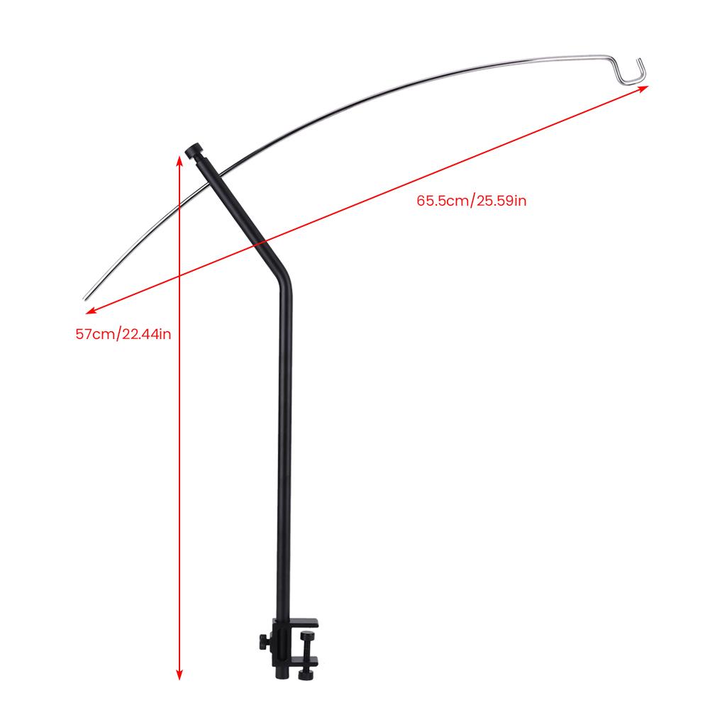 Outdoor Portable Light Hanger Aluminum Alloy IGT Table Lantern Hanger Portable Lamp Bracket for Outdoor Camping Hiking