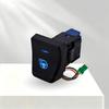 Car GPS Spot Fog Light Push Switch 12V ON OFF Button with Wire for Toyota