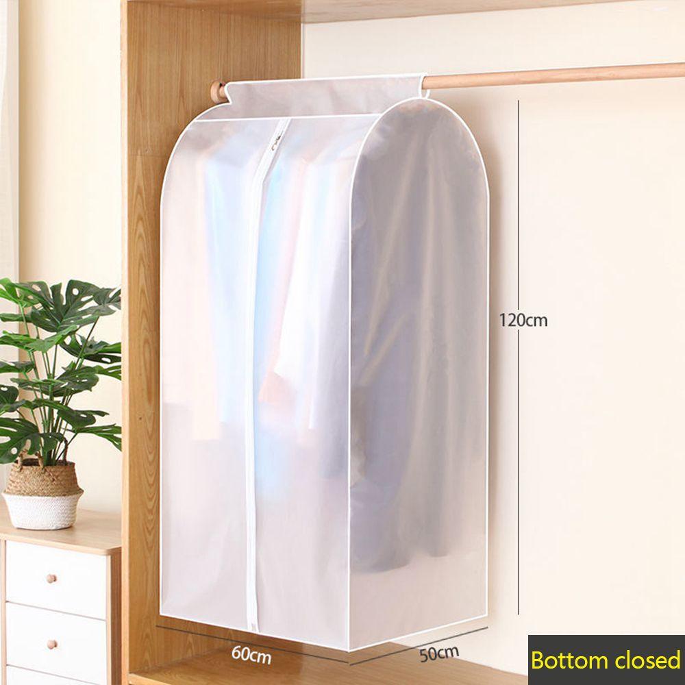 Wardrobe Hanging Coat Dress Suit Bag Home Dust Covers Clothing Cover Clothes Organizer Storage Bags