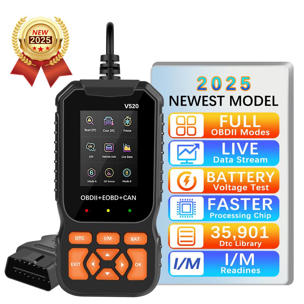Система двигателя автомобиля, пожизненный бесплатный профессиональный сканер OBD2, диагностический инструмент для автомобиля, считыватель кодов DTC для автомобиля, диагностический тест датчика кислорода