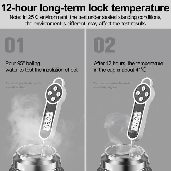 600/800/1000/1200/1500 мл термос из нержавеющей стали с дисплеем температуры портативная бутылка для горячей и холодной воды