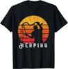 Herpetologist Vintage Retro Herping Field Herping Herper Gift Unisex T-Shirt