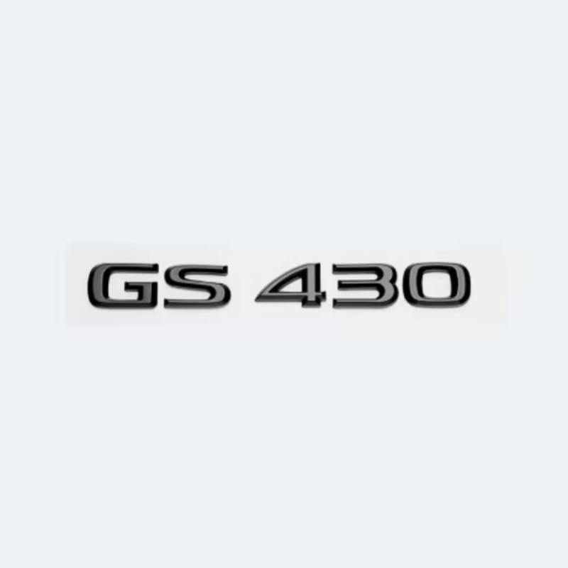 Для Lexus GS200t GS250 GS300 GS350 GS430 GS460 GS450h HYBRID задний багажник с логотипом глянцевый черный ABS эмблема модернизация с надписью