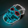 Halloween Skull Light Up Masks Scary Disguise Costumes Dexoration Cosplay Anime Killer Mask Luminous Skull Masks Skeleton Mask
