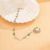 Temperament Imitation Pearl Butterfly Tassel Chain Women Nose Clip New Earrings