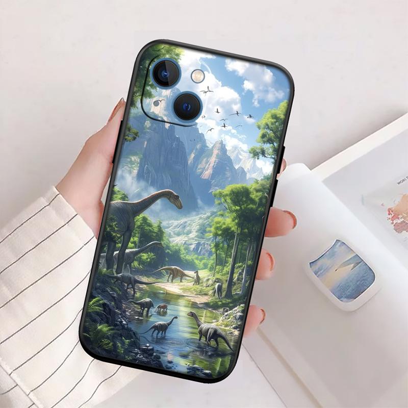 Dinosaur New High-End Shell Phone Case for iPhone SE X XS XR 16E 17 11 Pro Max 8 7 6 6s Plus Air