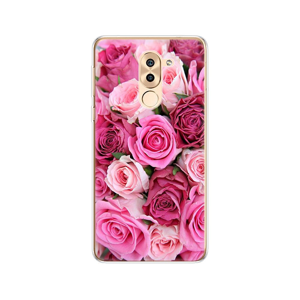 Чехол для телефона для huawei Honor 6X, мягкая силиконовая задняя крышка из ТПУ 360 Full Honor 6x, чехлы с защитной печатью, прозрачный прозрачный чехол
