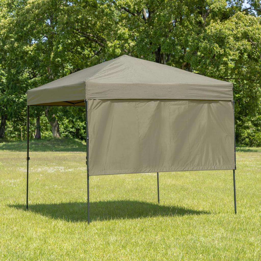 BUNDOK Awning Parts One-Action Tarp for 300, BD-558, 3m Wide, Black Coating