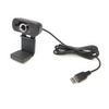 HD USB-веб-камера с микрофоном для ноутбука - Бесдрайверная для прямой трансляции и онлайн-обучения