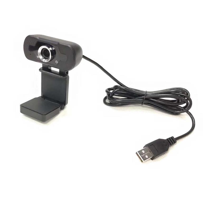 HD USB-веб-камера с микрофоном для ноутбука - Бесдрайверная для прямой трансляции и онлайн-обучения
