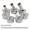 Stainless Steel Hot Air Tool Resisting Nozzles Heat Nozzle Set 7Pieces Set for Quick 861DW Welding Mouthpiece