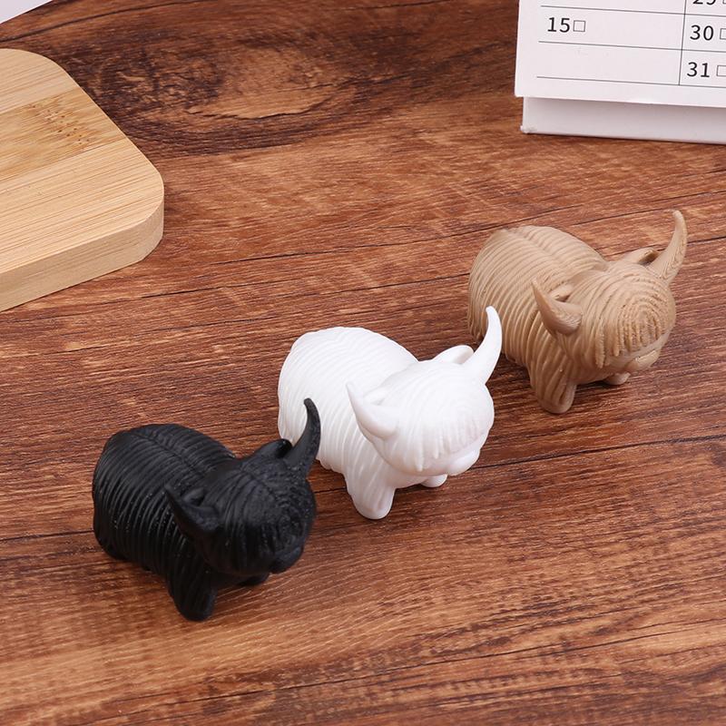 Держатель для сережек в виде коровы Хайленд, ювелирная подставка, украшение для домашнего офиса, украшения для рабочего стола, подарки