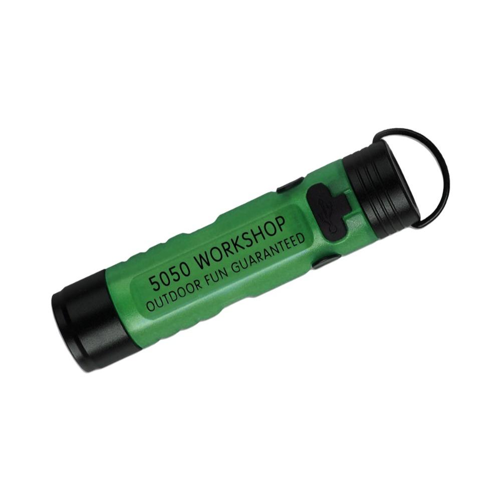 Strong Light Pocket Mini Flashlight Long Endurance Alloy LED Flashlight Key Clip Light  Night