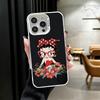 Мягкий чехол для телефона B-Bettys B-Boops Girl для iPhone 15 16 17 Pro Max 17Air 16E 14 Plus 13 12 Mini, противоударная задняя крышка
